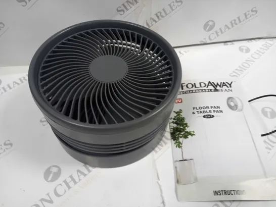 MY FOLDAWAY RECHARGEABLE FAN