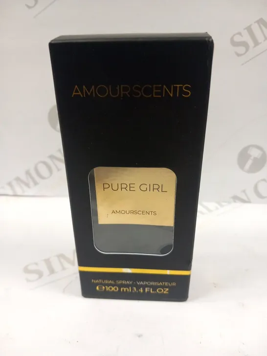 BOXED AMOURSCENTS PURE GIRL NATURAL SPRAY 100ML