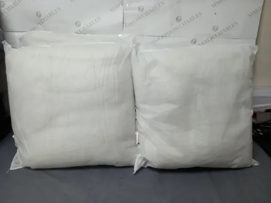 BOXED LOT OF 4 SOFA CUSHIONS - NO COVERS INCLUDED