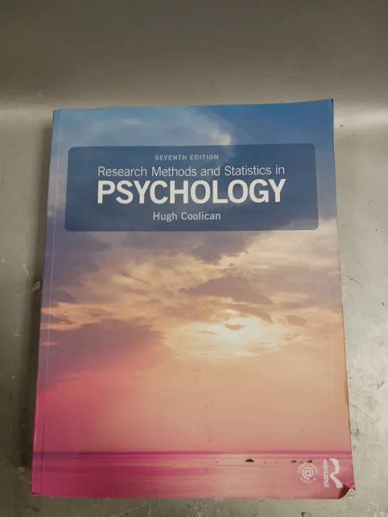 RESEARCH METHODS AND STATISTICS IN PSYCHOLOGY 