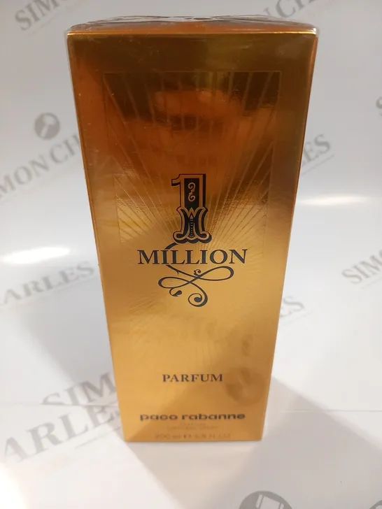 BOXED AND SEALED PACO RABANNE 1 MILLION PARFUM NATURAL SPRAY 200ML