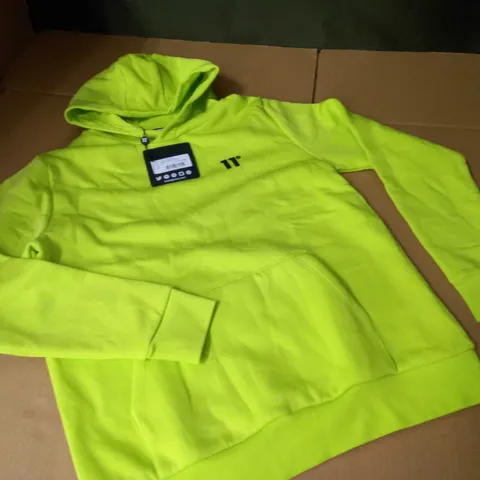 ELEVEN DEGREES JUNIOR HOODIE IN LIMEAID - 13-15