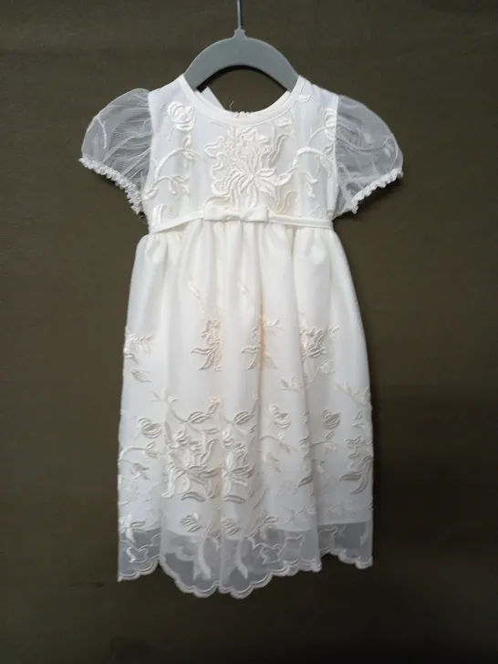 LILLYS KIDS LACE EMBELLISHED OCCASIONAL DRESS - 90