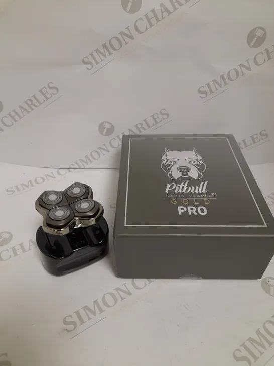 PITBULL SKULL SHAVER GOLD PRO 