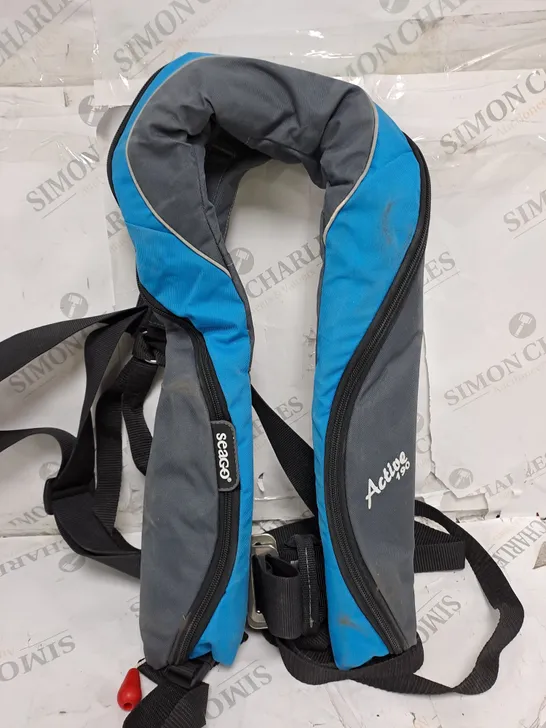 SEAGO ACTIVE 190N LIFEJACKET IN BLUE & GREY