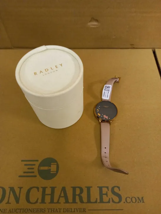 RADLEY WOMENS LEATHER STRAP SERIES 3 SMART WATCH 