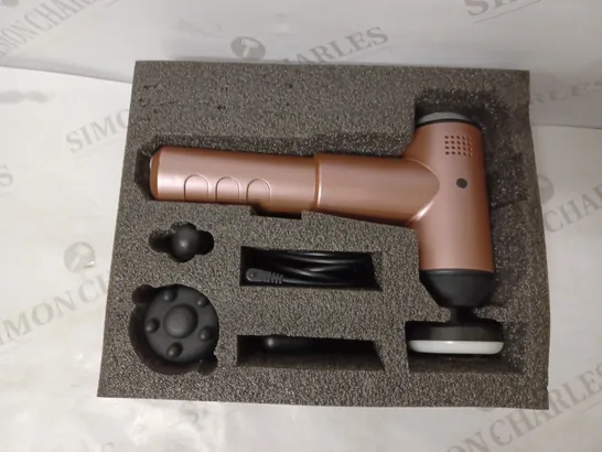 HOMEDICS THERMAL MASSAGE GUN - ROSE GOLD