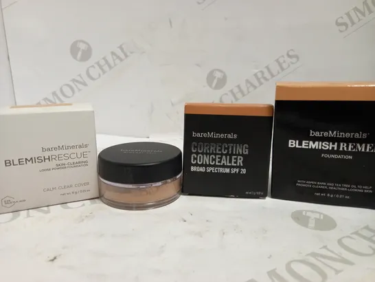 LOT OF APPROXIMATELY 20 BAREMINERALS FACE MAKE UP ITEMS