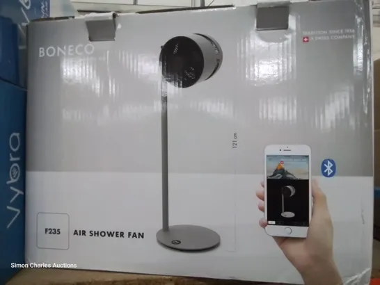 BOXED BONECO F230 AIR SHOWERING FAN, WITH INSTRUCTIONS