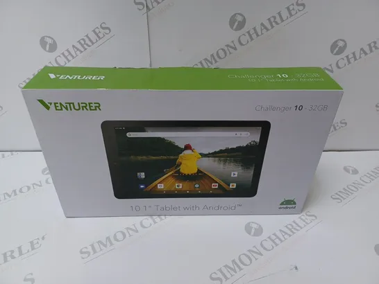 BRAND NEW BOXED VENTURER CHALLENGER 10, 10.1" ANDROID TABLET 