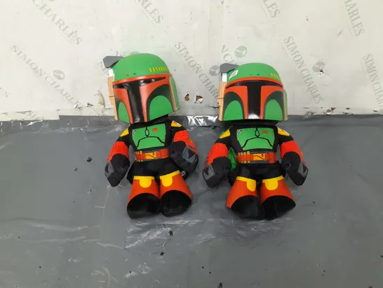 2X BOBA FETT TEDDIES 