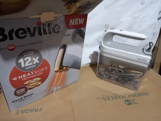 BREVILLE HEATSOFT HAND MIXER 