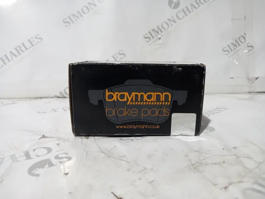 BOXED AND SEALED BRAYMANN BRAKE PADS BBP0436