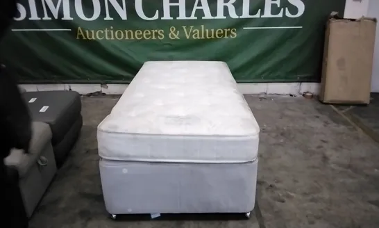 QUALITY UNBAGGED SINGLE 3' DRAWER DIVAN BASE & THE OCKLEY MATTRESS 