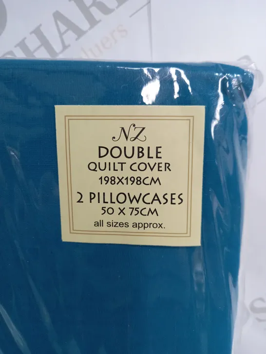 BAGGED NIGHT ZONE DOUBLE QUILT COVER WITH PILLOWCASES 