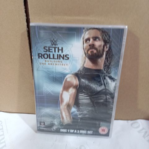 LOT OF APPROXIMATELY 21 SETH ROLLINS BUILDING THE ARCHITECT DVDS