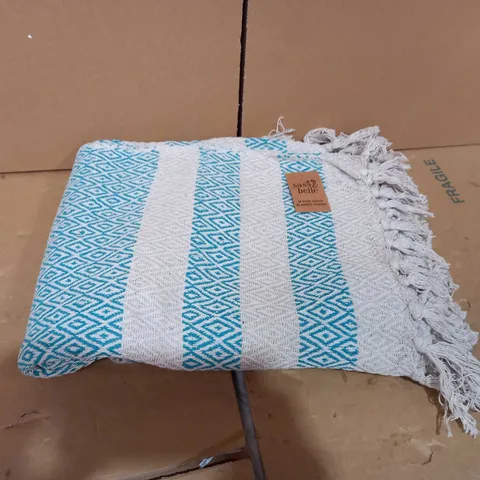 SASS AND BELLE SCANDI BOHO BLANKET THROW 