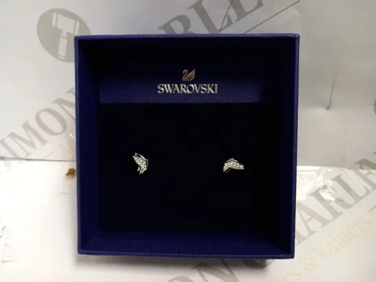 SWAROVSKI LILIA STUD EARRINGS - SILVER 