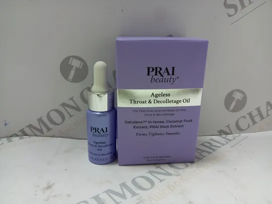 PRAI BEAUTY AGELESS THROAT & DECOLLETAGE OIL 15ML