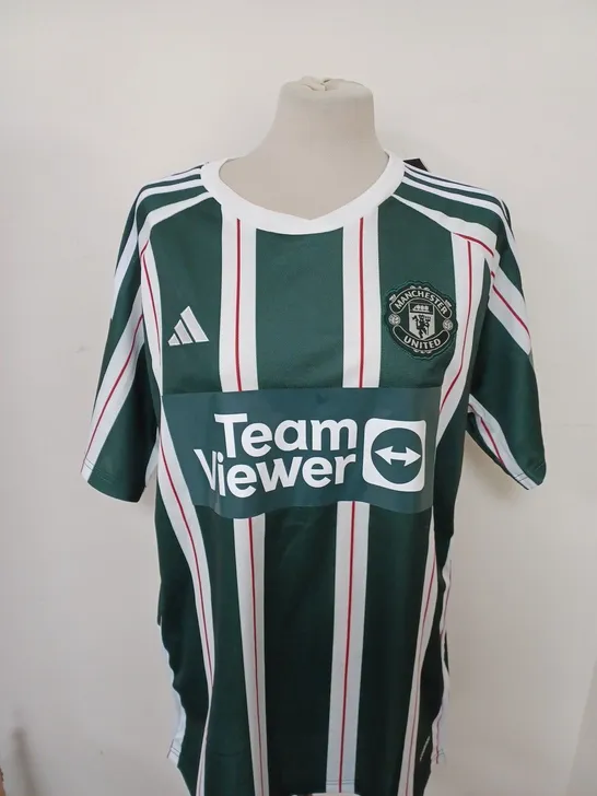 MANCESTER UNITED FC AWAY SHIRT SIZE XL