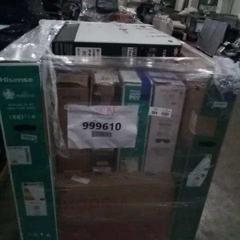 PALLET OF APPROXIMATELY 8 ASSORTED TELEVISIONS TO INCLUDE 