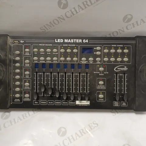 LED MASTER 64 LED DMX CONTROLLER 