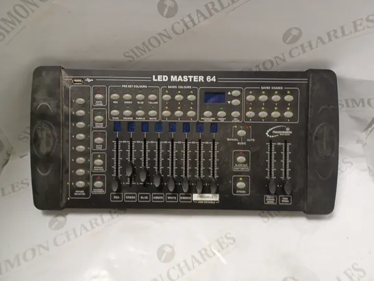 LED MASTER 64 LED DMX CONTROLLER 