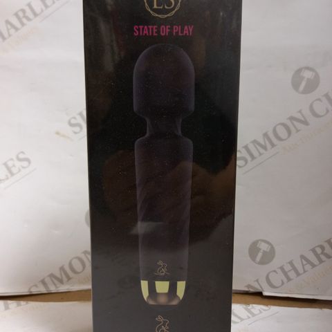 SEALED STATE OF PLAY SILICONE VIBRATION MASSAGER