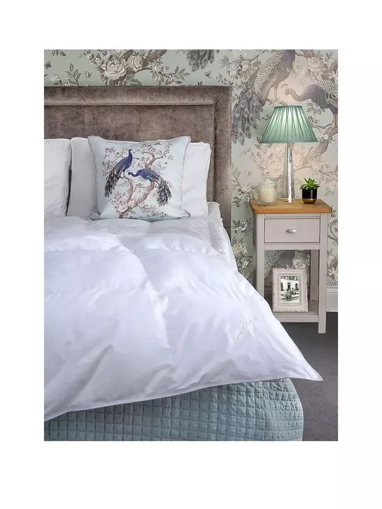 LAURA ASHLEY SOFT AS DOWN ALL SEASON 13.5 TOG DUVET - WHITE