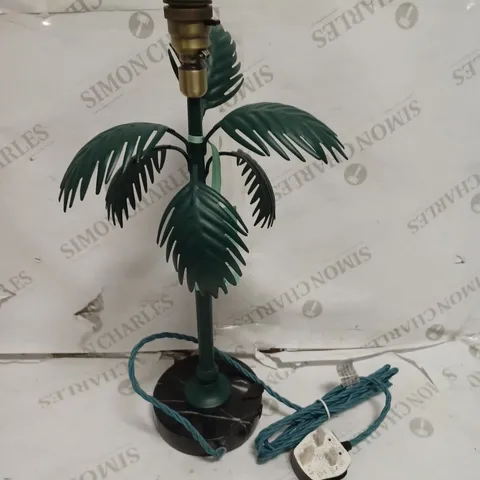 JOHN LEWIS MATTHEW WILLIAMS PALM TREE TABLE LAMP H43.5CM // COLLECTION ONLY