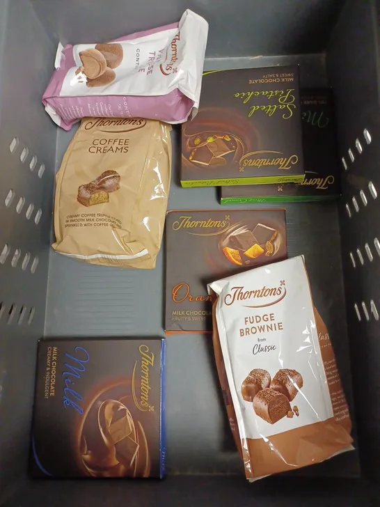 APPROXIMATELY 15 ASSORTED THORNTON'S CHOCOLATE SELECTIONS 