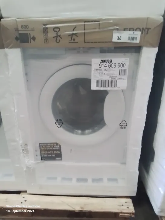 ZANUSSI Z716WT83BI INTEGRATED WASHER DRYER