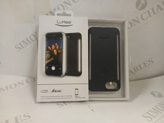 LUMEE DUO SMARTPHONE CASE WITH FRONT AND BACK PROFESSIONAL QUALITY LIGHTING FOR IPHONE 7