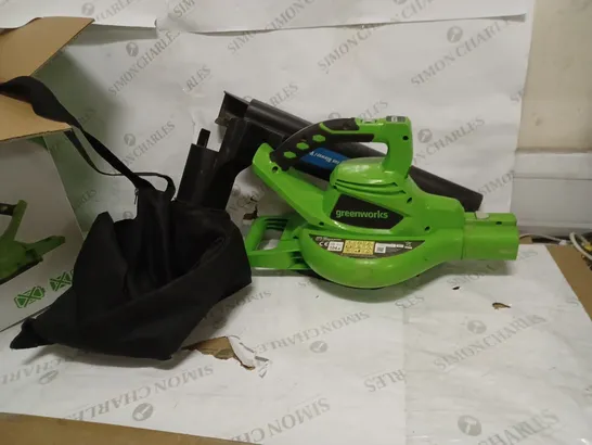 GREENWORKS 40V BATTERY POWERED BLOWER/VACUUM 