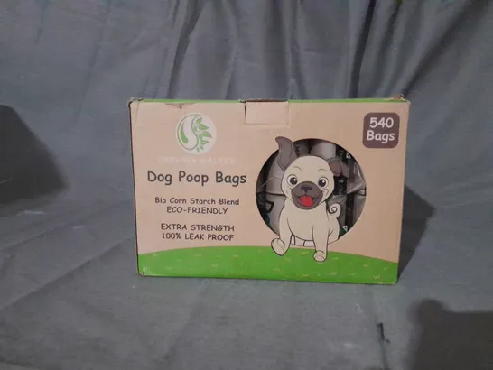 BOXED GREENER WALKER DOG POOP BAGS 540 COUNT 