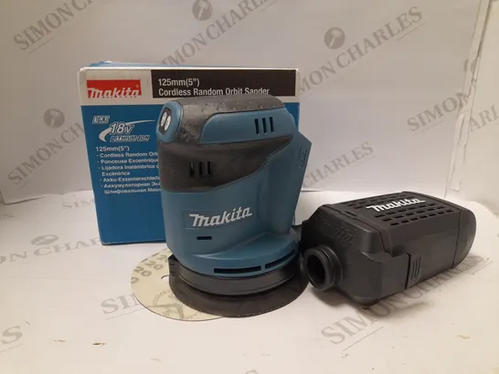 MAKITA DBO180Z 18V RANDOM ORBITAL SANDER