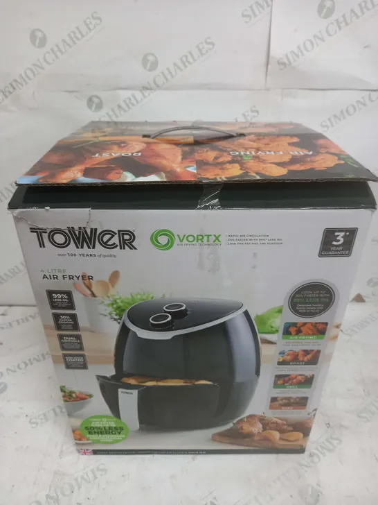 BOXED TOWER 4 LITRE AIR FRYER