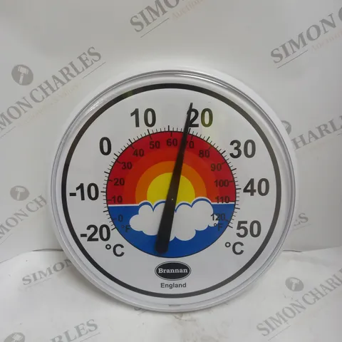 BOXED BRANNAN RAINBOW DIAL THERMOMETER 