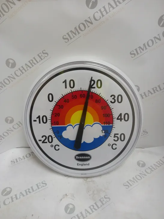 BOXED BRANNAN RAINBOW DIAL THERMOMETER 