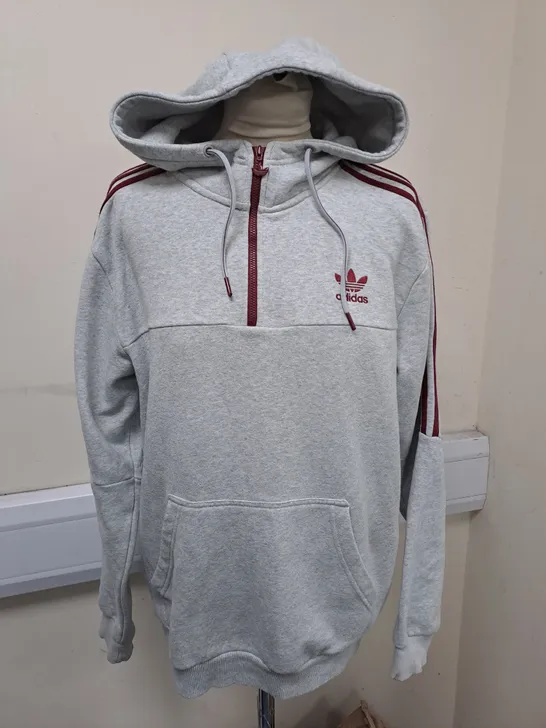 MEDIUM LIGHT GREY HOODIE 