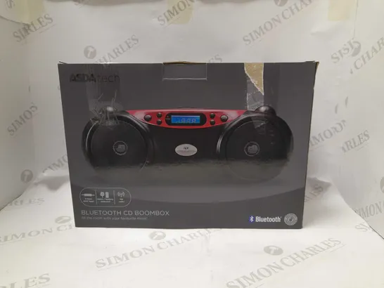 BLUETOOTH CD BOOMBOX 3.5MM AUX