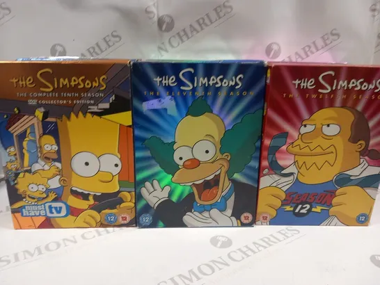 THE SIMPSONS BOXSETS SEASONS ONE TO THIRTEEN