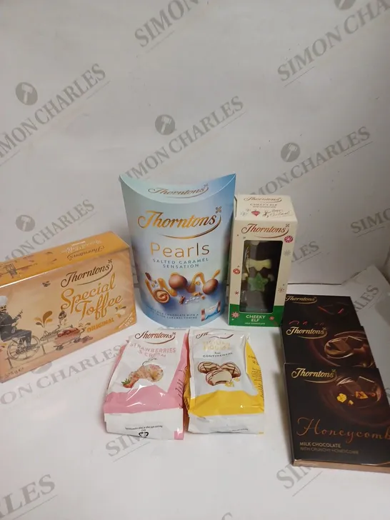 APPROXIMATELY 15 ASSORTED THORNTON'S CHOCOLATE SELECTIONS 