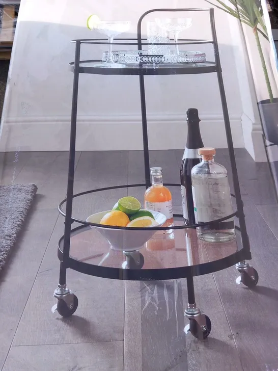 BRAND NEW BOXED HOME DRINKS TROLLEY