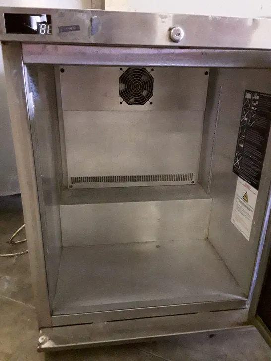 WILLIAMS HA135SA SINGLE DOOR UNDERCOUNTER FRIDGE 