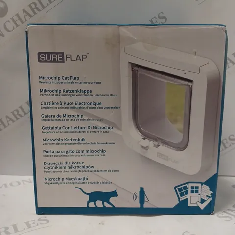 BOXED SUREFLAP MICROCHIP CAT FLAP 