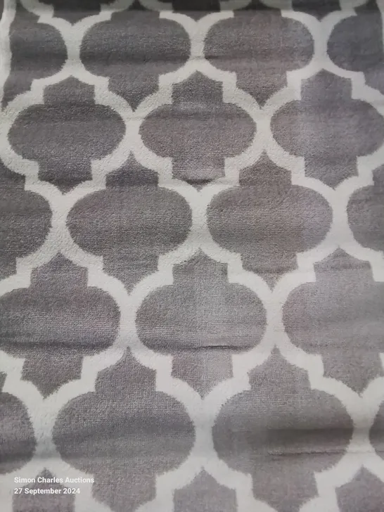 BRAND NEW PACO HOME GREY SINAI RUG SIZE 80CM X 150CM 