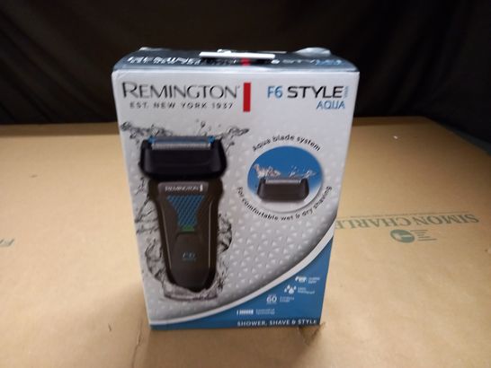 BOXED REMINGTON F6 STYLE AQUA SHAVER