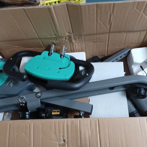 BOXED DAVINA FITNESS FOLDING MAGNETIC EXERCISE BIKE - MINT - COLLECTION ONLY