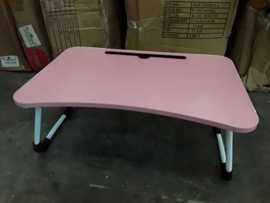 BOXED LAPTOP DESK - PINK